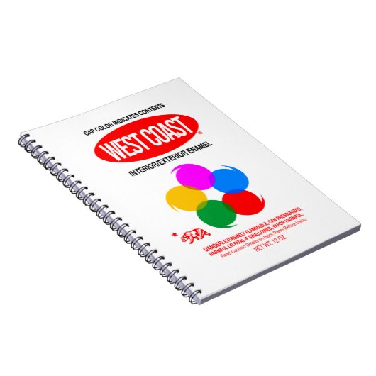 WESTKÜSTENGRAFFITI NOTIZBLOCK (Rechte Seite)