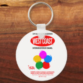 WESTKÜSTENGRAFFITI SCHLÜSSELANHÄNGER (Vorderseite)