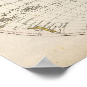 Westl Halbkugel Poster (Ecke)