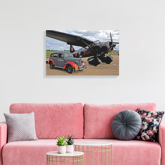 Westland Lysander Canvas Print Leinwanddruck (Insitu (Wohnzimmer))