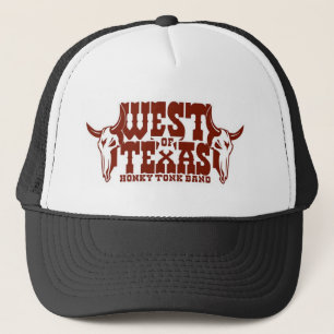 Westlich des Texas-Ochse-Kopfes Truckerkappe