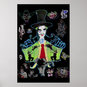 Westlich offiziellen des Plakats der Angst-2004 Poster