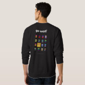Westlich! Sammlung von GLetzArt. T-Shirt. Sweatshirt (Schwarz voll)