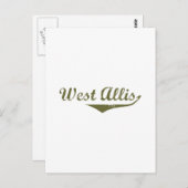 Westliche Allianzrevolution in Shirts Postkarte (Vorne/Hinten)