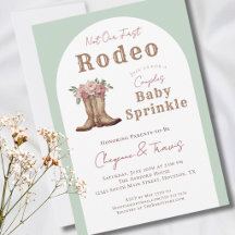 Westliche Babyparty - Nicht unser erstes Rodeo Spr