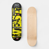 WESTLICHE EIN Skateboard (Vorderseite)