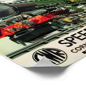 Westliche Fahrt - Eisenbahn des großen Westerns Poster (Ecke)