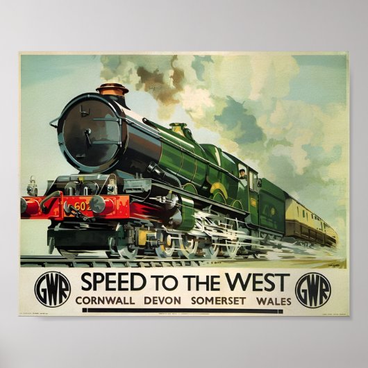 Westliche Fahrt - Eisenbahn des großen Westerns Poster (Vorne)