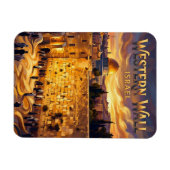 Westliche Mauer Israel Magnet (Horizontal)