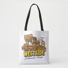 Westliche Nachbarschaft Tote Bag Tasche