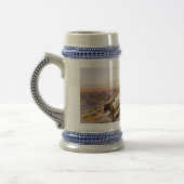 Westliche Nostalgie Bierglas (Links)