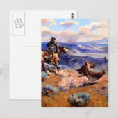 Westliche Nostalgie Postkarte (Vorne/Hinten)