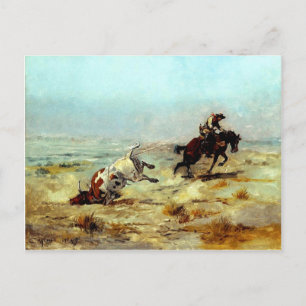 Westliche Nostalgie Postkarte