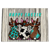 Westliche Osterhasen-Geschenktasche Große Geschenktüte (Vorderseite)