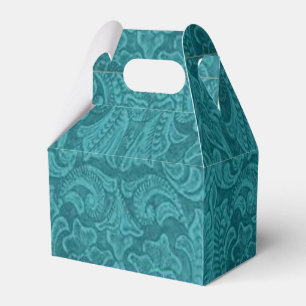 Westliche Partygeschenk- oder Geschenkbox-Fauxlede Geschenkschachtel