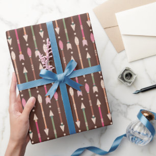 Westliche Pfeile Geschenkpapier