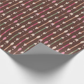 Westliche Pfeile Geschenkpapier (Ecke)