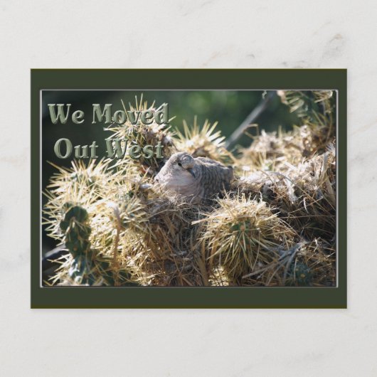 Westliche Postkarte ausgezogen (Vorderseite)