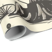 Westlicher Berg Geschenkpapier (Rolleneckpunkt)