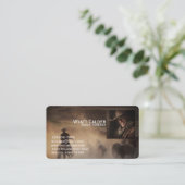 Westlicher Berufsrinderzüchter Visitenkarte (Stehend Vorderseite)