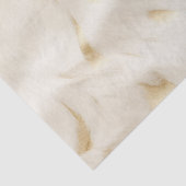 Westlicher Creme Weißer Goldkühe Seidenpapier (Detail)