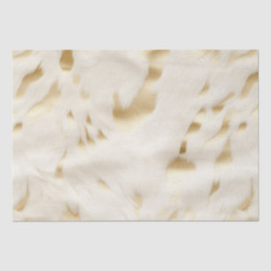 Westlicher Creme Weißer Goldkühe Seidenpapier