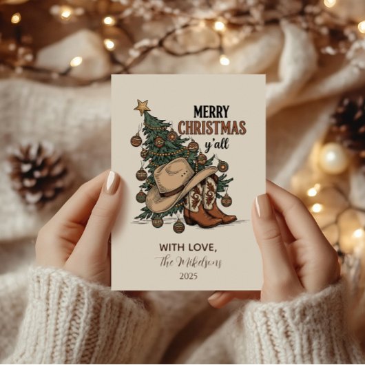 Westlicher Frohe Weihnachten Y’all