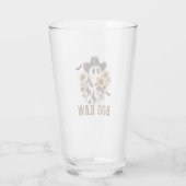 Westlicher Kuhfleck Gruseliger Geist Boo Haw Glas (Rückseite)