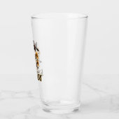 Westlicher Kuhfleck Gruseliger Geist Boo Haw Glas (Links)