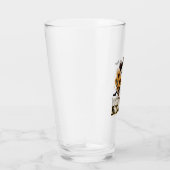 Westlicher Kuhfleck Gruseliger Geist Boo Haw Glas (Rechts)