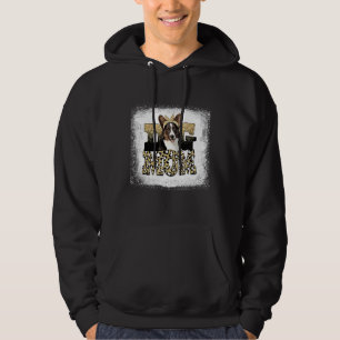 Westlicher Leopard Cardigan Welsh Corgi Mutter Mut Hoodie