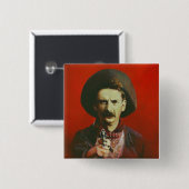 Westlicher Outlaw-Button Button (Vorne & Hinten)