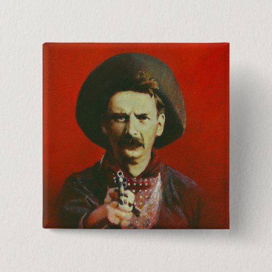 Westlicher Outlaw-Button Button (Vorderseite)