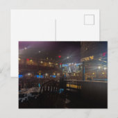 Westlicher rustikaler Esszimmer im Inneren Postkarte (Vorne/Hinten)