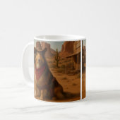 Westlicher Sheltie Kaffeetasse (Vorderseite Links)