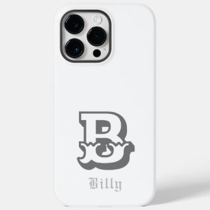 Westlicher Stolz Personalisiertes Monogramm Case-Mate iPhone 14 Pro Max Hülle