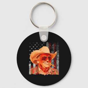 Westlicher Trump Cowboy Amerikanischer Vintage Tru Schlüsselanhänger