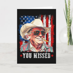 Westlicher Trump Cowboy Du Hast Trump 2025 Amerika Karte