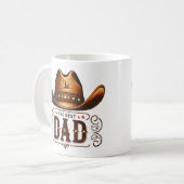 Westlicher Vatertag Kaffeetasse (Vorderseite Links)