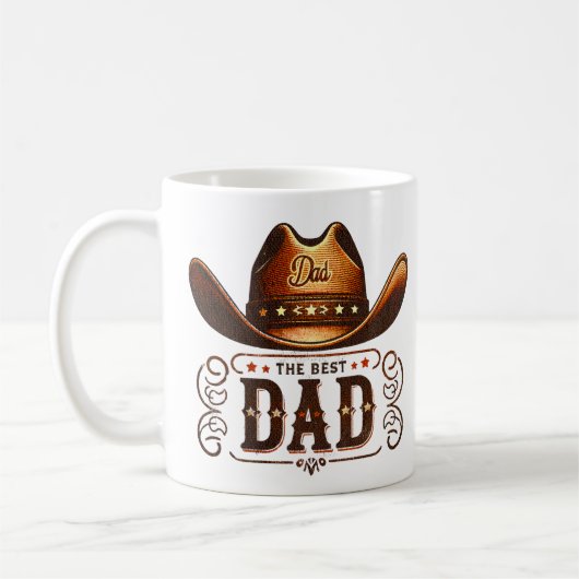 Westlicher Vatertag Kaffeetasse (Links)