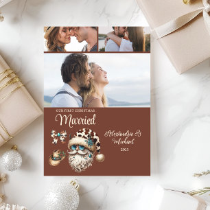 Westliches erstes Weihnachten Verheiratet 3 Foto 