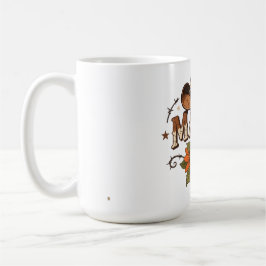 Westliches Mama-Sonnenblumen-Cowgirl-Design Kaffeetasse