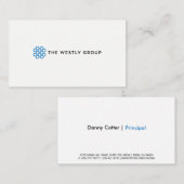 Westly Visitenkarte (Vorne/Hinten)