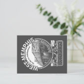 WESTMEMPHIS ARKANSAS - MEMPHIS BRIDGE POSTKARTE (Stehend Vorderseite)