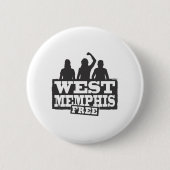 Westmemphis drei button (Vorderseite)