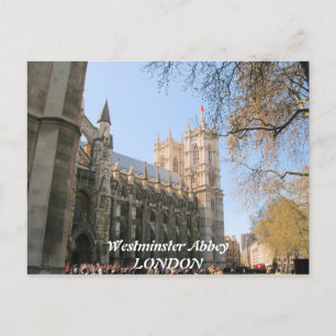 Westminister Abbey London UK Postkarte