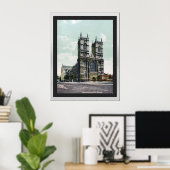 Westminster Abbey 1900er Poster (Heimbüro)