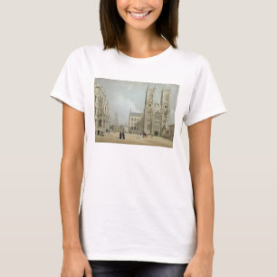 Westminster Abbey and Hospital von "London As It T-Shirt