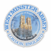 Westminster Abbey Aufkleber (Vorderseite)