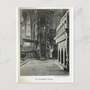 Westminster Abbey, Beichtstuhls Kapelle 1904 Postkarte